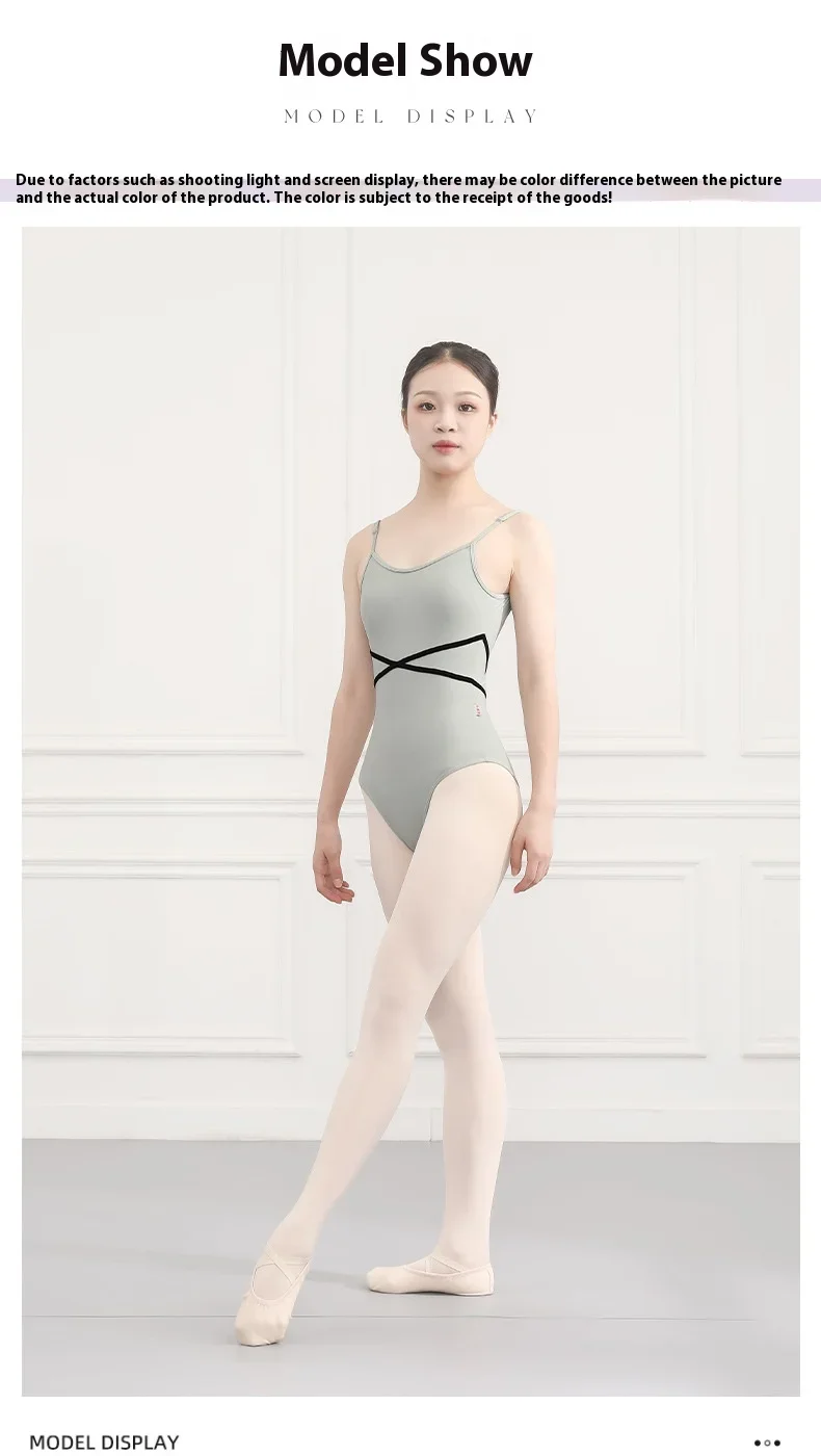 Ballet Leotard for Women Gymnastics Leotards Adult Yoga Dance Costume Ladies Slimming Jumpsuit Bodysuit Dancewear New