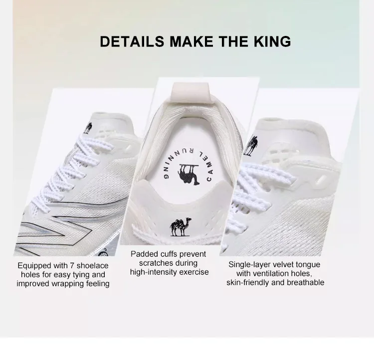 Golden Camel Carbon Plate 10K Men's Running Shoes Professional Racing Training Running Shoes Wear-Resistant Lightweight Sneakers