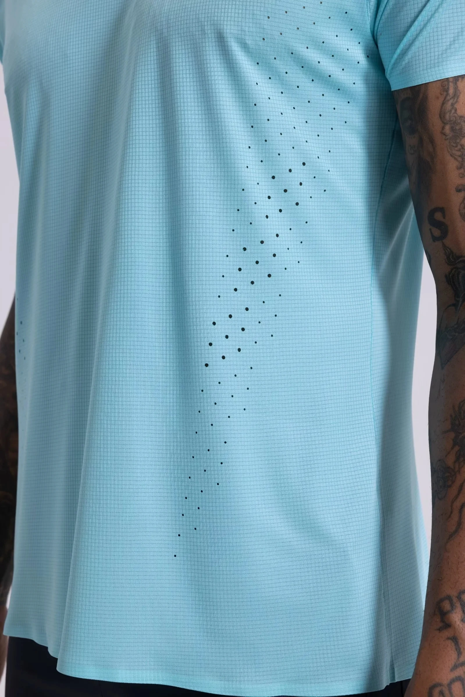 Men Urltra-Light Athletics T-Shirt Running Shirts Sport Fitness Gym T Shirts Mens Short Sleeve Athlete Track Field Breathable