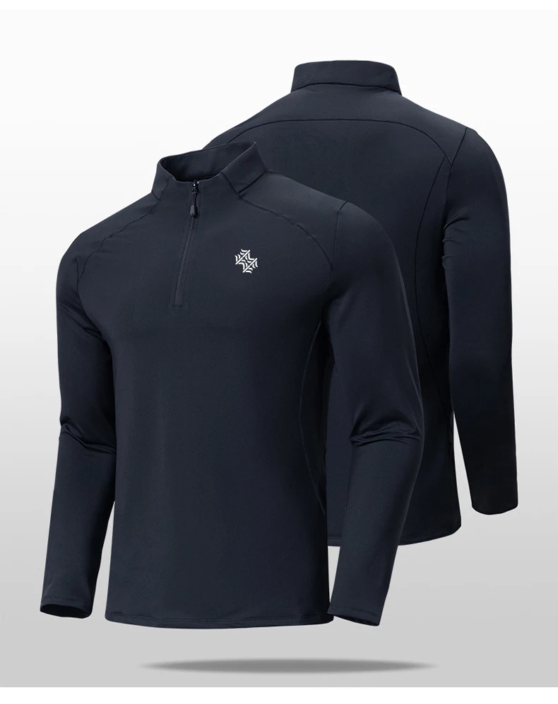 SBWL Men's High Quality Cycling Hiking Outdoor Sports Long Sleeve T-Shirt Leisure Speed Dry Running Fitness Sports Clothing Tops