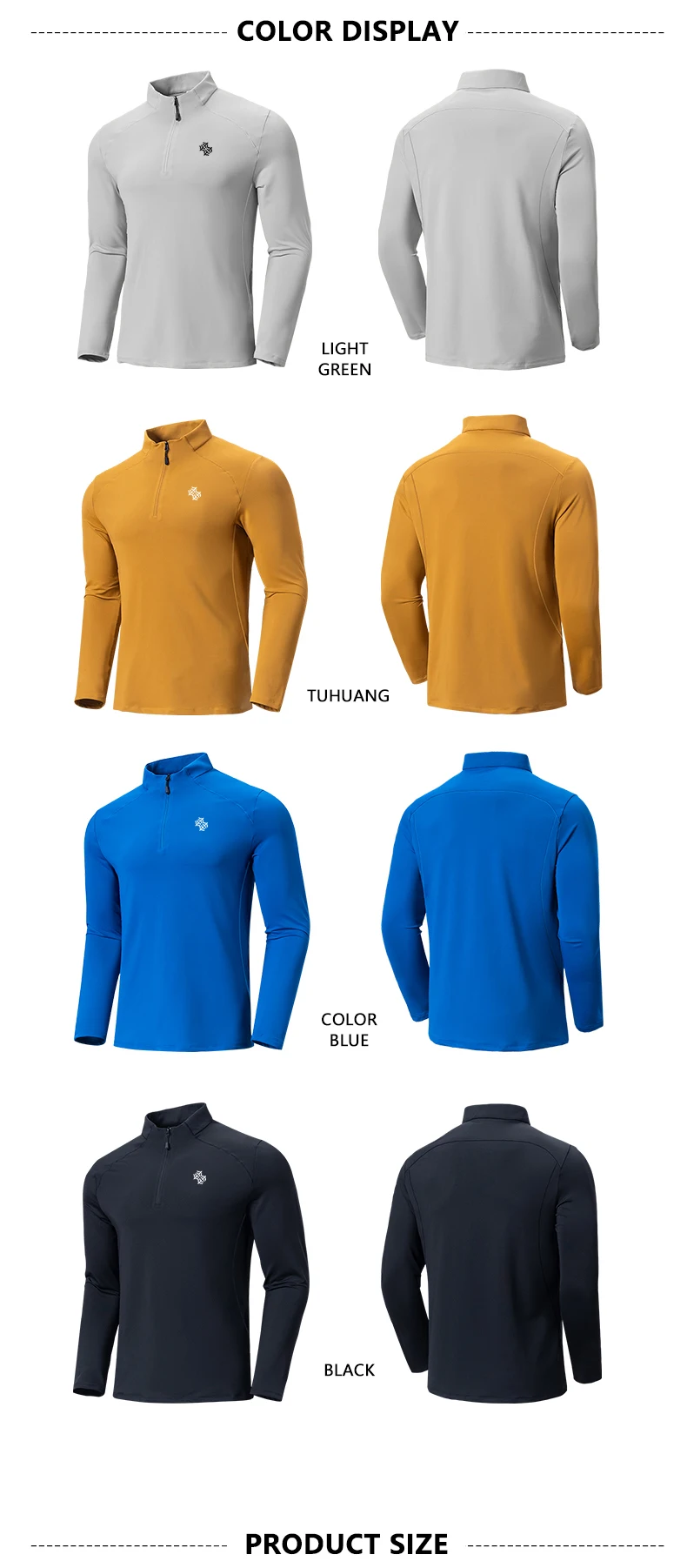 SBWL Men's High Quality Cycling Hiking Outdoor Sports Long Sleeve T-Shirt Leisure Speed Dry Running Fitness Sports Clothing Tops