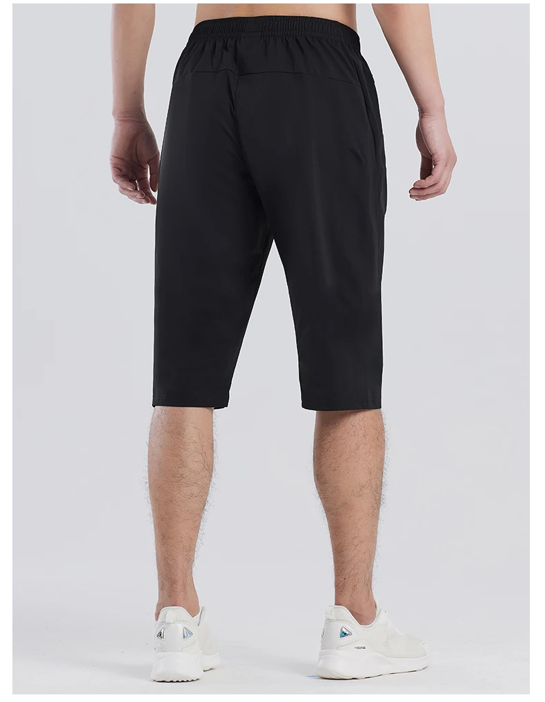 Kelme Sports Capris Men's Summer Breathable Fitness Shorts Football Training Ice Silk Running Shorts