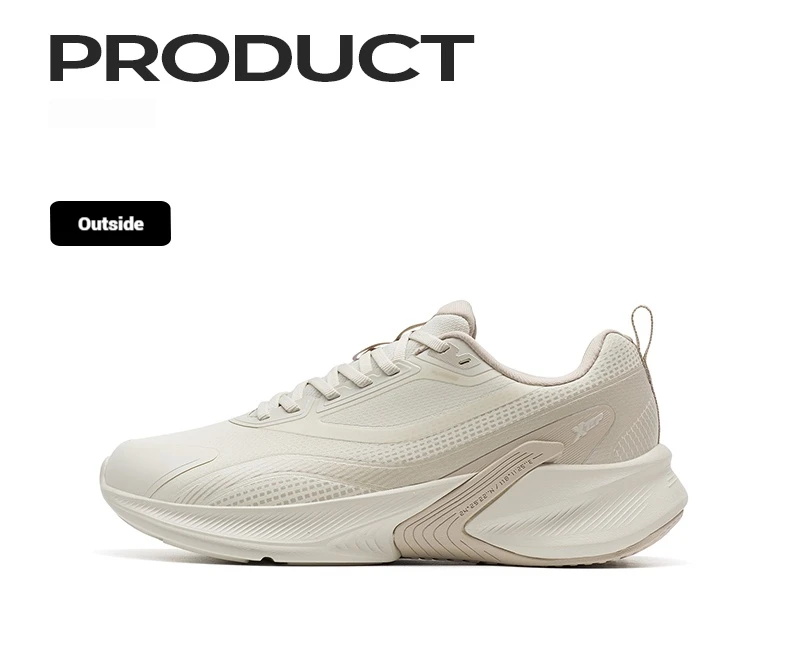Xtep Women's Running Shoes 2025 Winter Comfortable Wear-Resistant Breathable Shock Absorption Stability Sneakers 875418110016