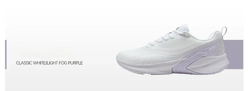 Xtep Women's Running Shoes 2025 Winter Comfortable Wear-Resistant Breathable Shock Absorption Stability Sneakers 875418110016