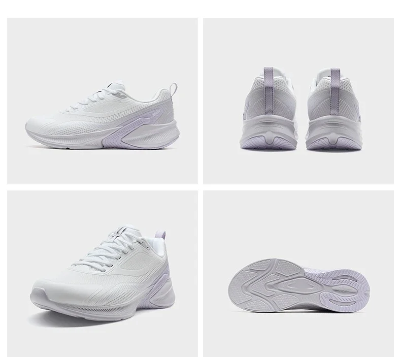 Xtep Women's Running Shoes 2025 Winter Comfortable Wear-Resistant Breathable Shock Absorption Stability Sneakers 875418110016
