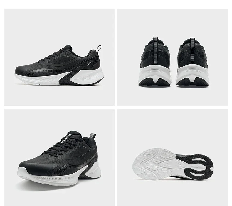 Xtep Women's Running Shoes 2025 Winter Comfortable Wear-Resistant Breathable Shock Absorption Stability Sneakers 875418110016