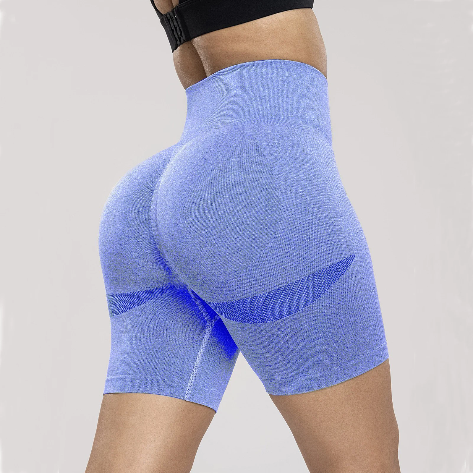 CZGUKE High-Waisted Hip-Revealing Shorts Women's Waist-Binding Yoga Shorts Fitness Shorts Sports Shaping Shorts Women's Clothing