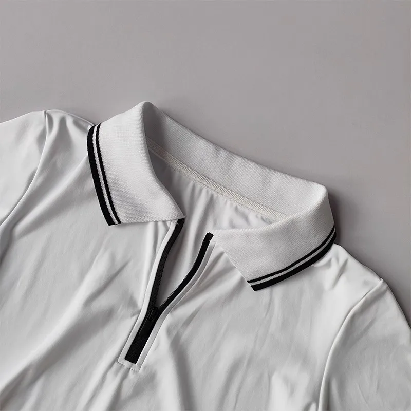 Women's Slim Fit 2-Piece Sports Tennis Set Polo Sports Suit Stretchy Workout Golf Badminton Training Outfit Slim Fit Tracksuits