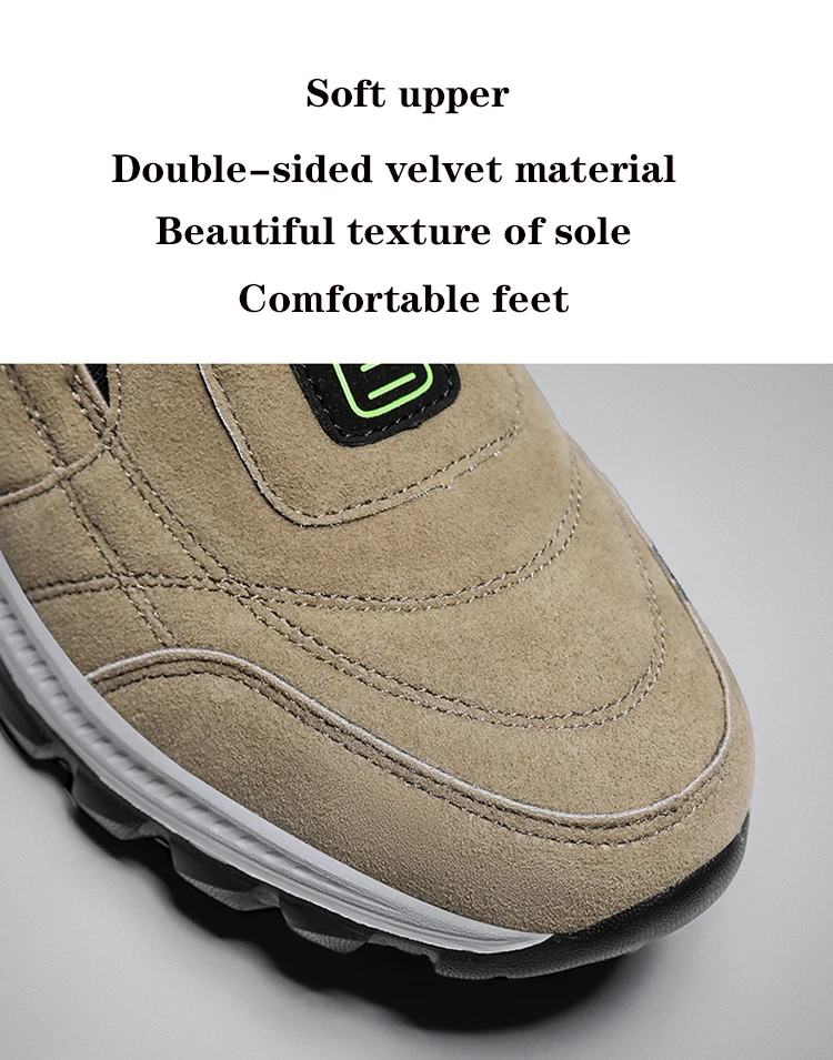 Men's Walking Shoes High-Quality Lightweight Non-Slip Outdoor Sports Shoes Comfortable Fashionable Hiking Shoes Loafers For Men