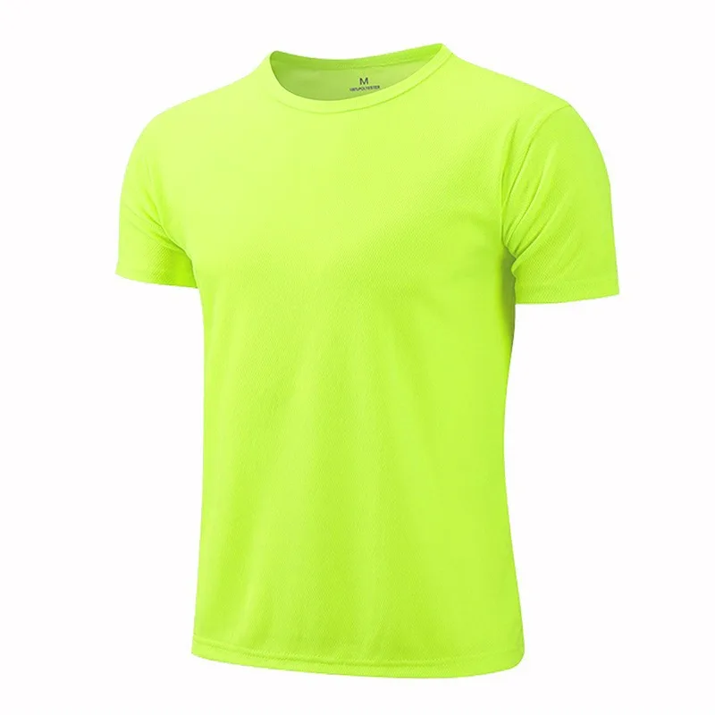 2026 Running Shirts Soccer Shirts Men's Jersey Sportswear Mens Jogging T-Shirts Quick Dry Compression Sport T-Shirt Fitness Gym