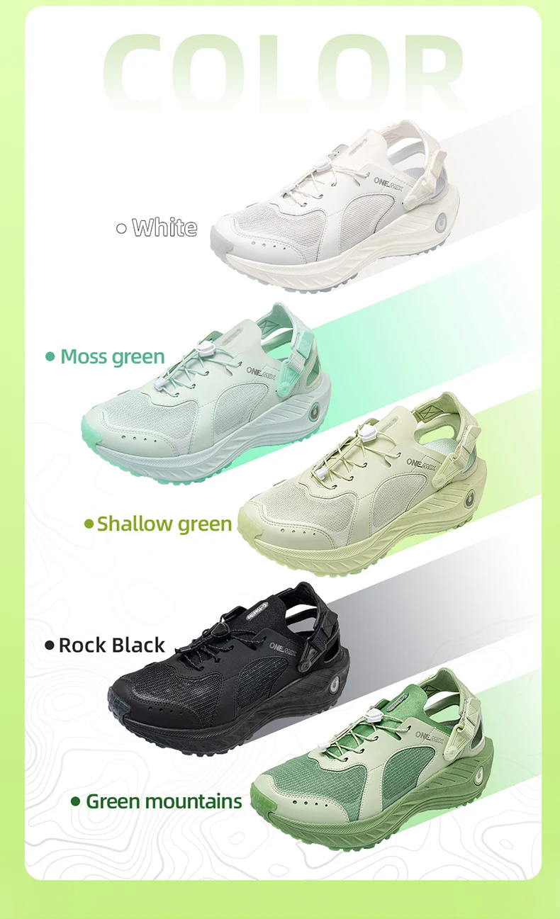 ONEMIX Summer Outdoor Water Shoes for Men And Women Breathable Non-slip Thick Sole Cushioned Speed Interference Casual Shoes