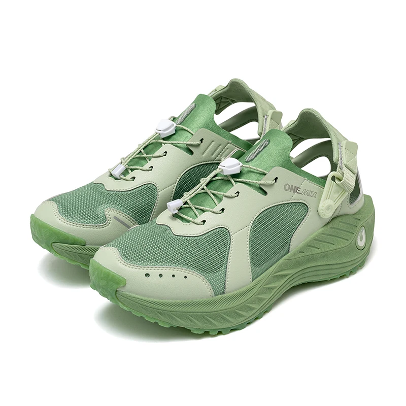 ONEMIX Summer Outdoor Water Shoes for Men And Women Breathable Non-slip Thick Sole Cushioned Speed Interference Casual Shoes