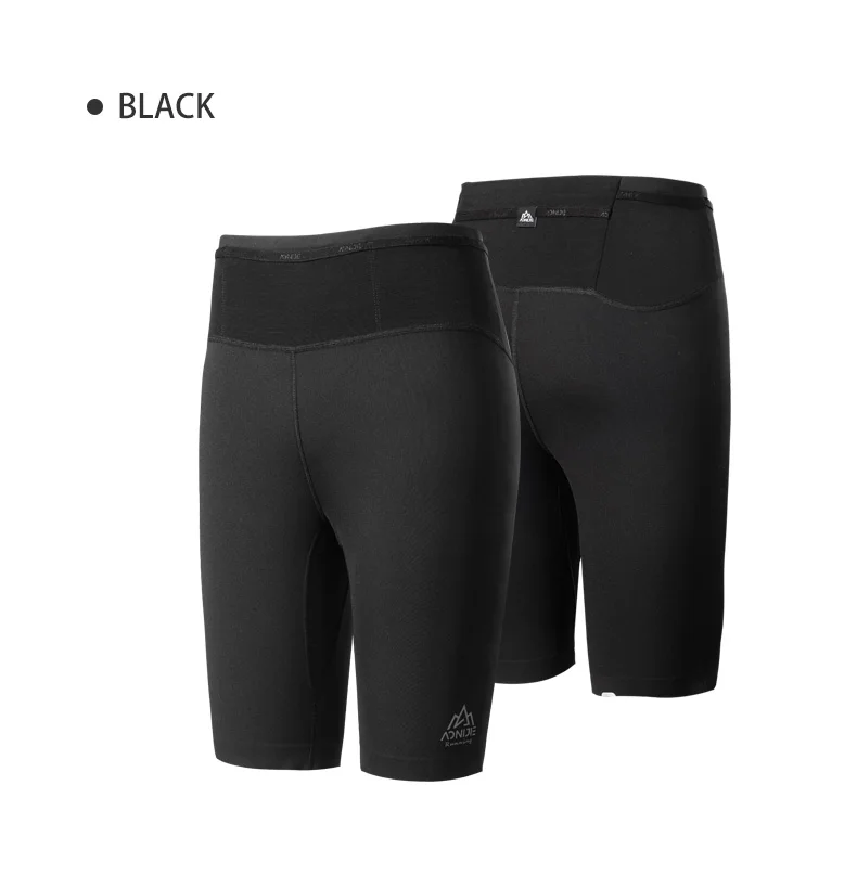 AONIJIE FW5149 Women Female Sports Skinny Midpants Quick Drying Compression Shorts With Multiple Pockets For Running Gym Cycling
