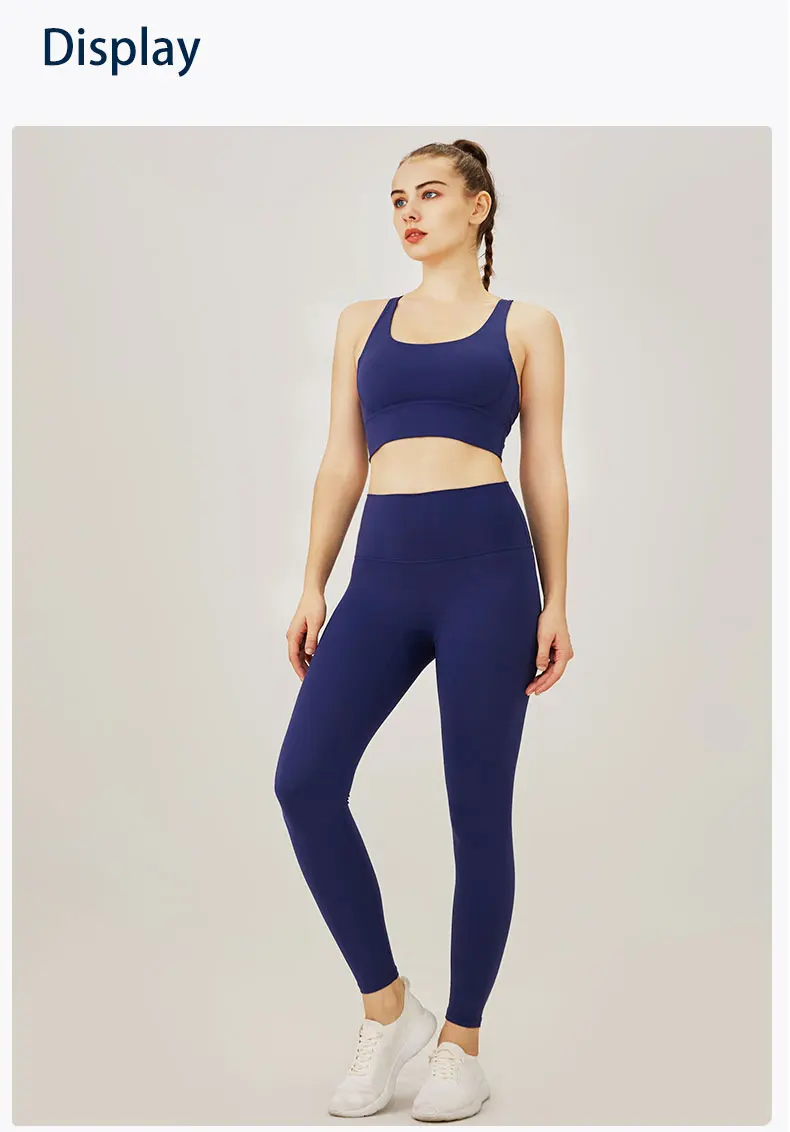 Yoga Set Women's Sports Bra and Leggings Jogging 2-piece set yoga Sports Women Gym Set Clothes Sportwear Woman Clothes