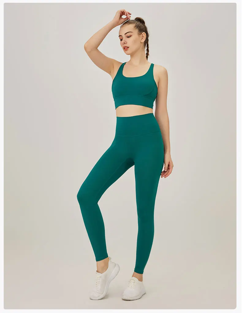 Yoga Set Women's Sports Bra and Leggings Jogging 2-piece set yoga Sports Women Gym Set Clothes Sportwear Woman Clothes