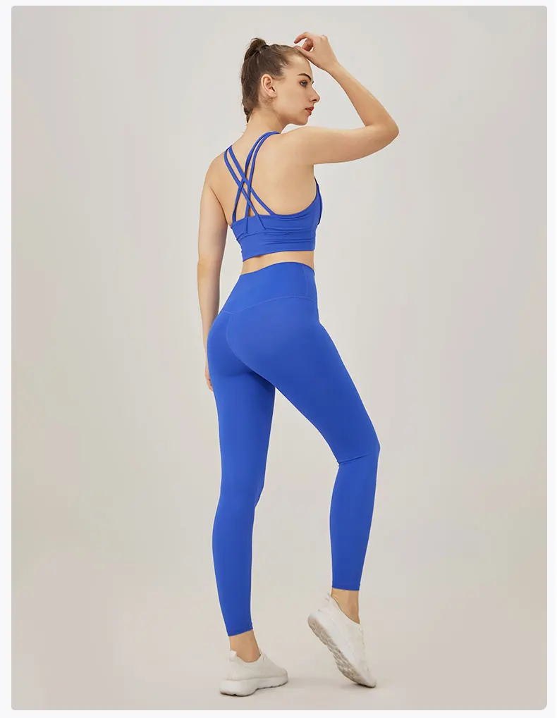 Yoga Set Women's Sports Bra and Leggings Jogging 2-piece set yoga Sports Women Gym Set Clothes Sportwear Woman Clothes