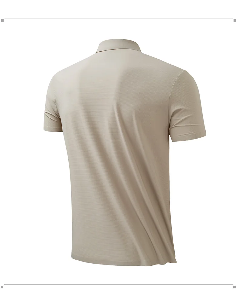 SBWL Men's High Quality Seamless Craft Outdoor Golf Equestrian Sports POLO Shirt Fashion Business Leisure Top Grade POLO Tees