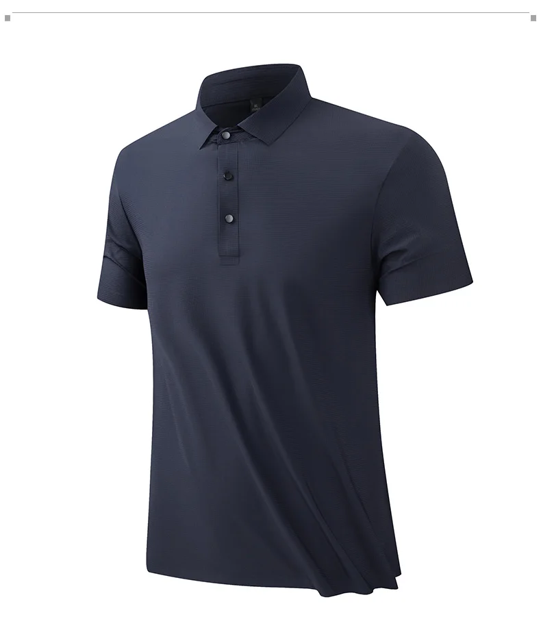 SBWL Men's High Quality Seamless Craft Outdoor Golf Equestrian Sports POLO Shirt Fashion Business Leisure Top Grade POLO Tees