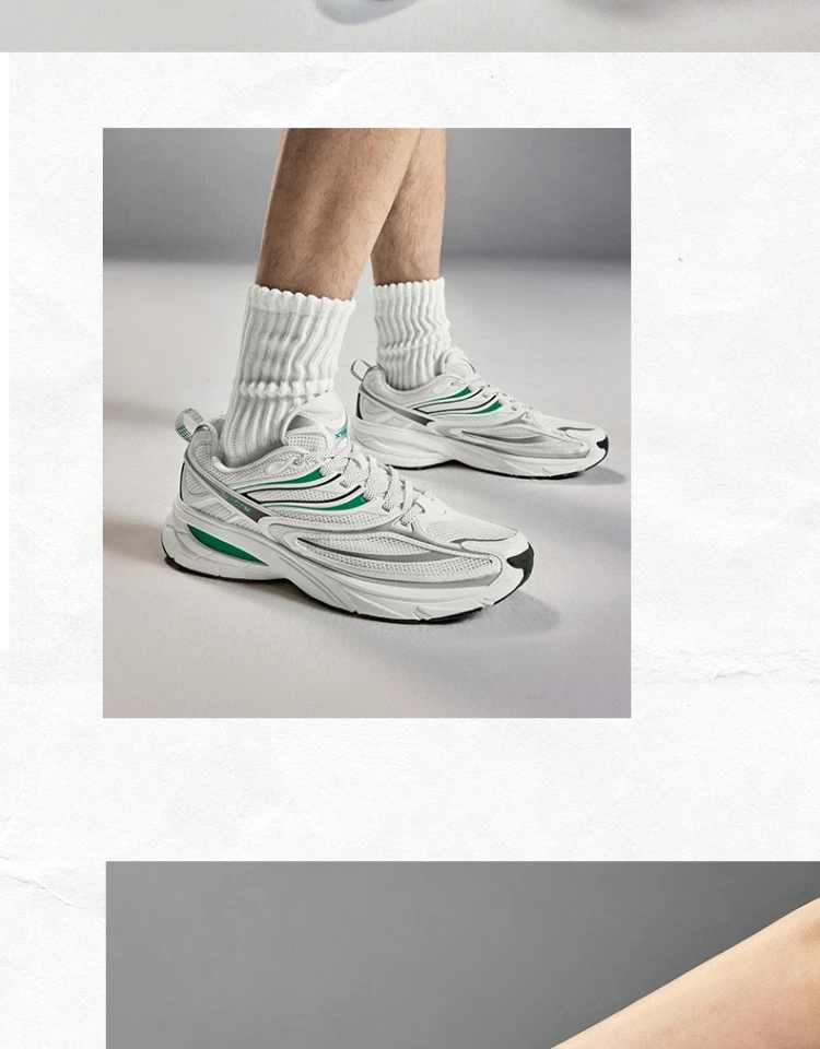 Xtep Little Basque 2 Casual Shoes for Women 2025 Summer Vintage Comfortable Non-Slip Durability Retro Sneakers 875218320018