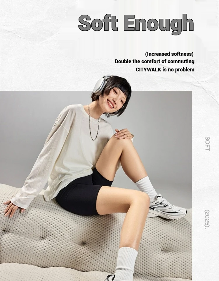 Xtep Little Basque 2 Casual Shoes for Women 2025 Summer Vintage Comfortable Non-Slip Durability Retro Sneakers 875218320018