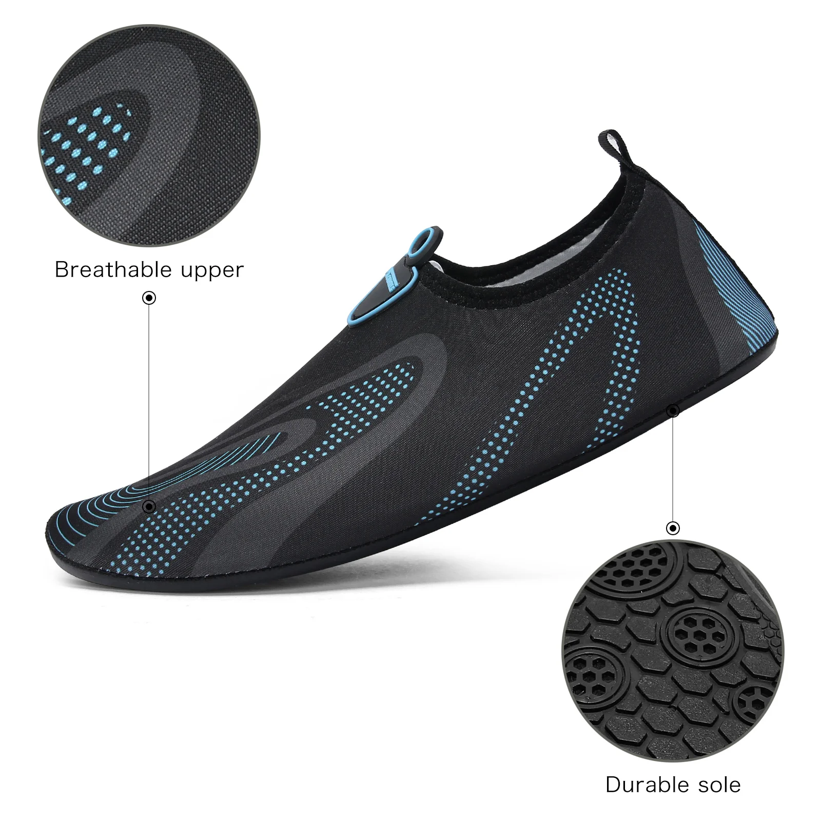 Diving Shoes Women Aqua Shoes Men Beach Swimming Water Sport Socks Barefoot Sneaker Fitness Dance Swim Surfing Snorkeling Shoe