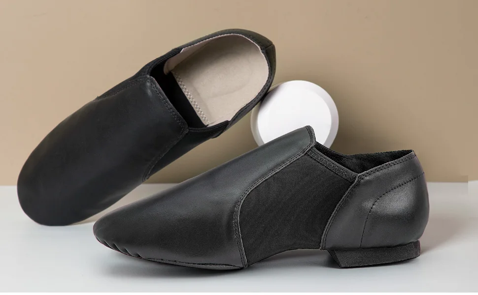 Unisex Jazz Shoe Slip-on for Women and Men's Dance Shoes