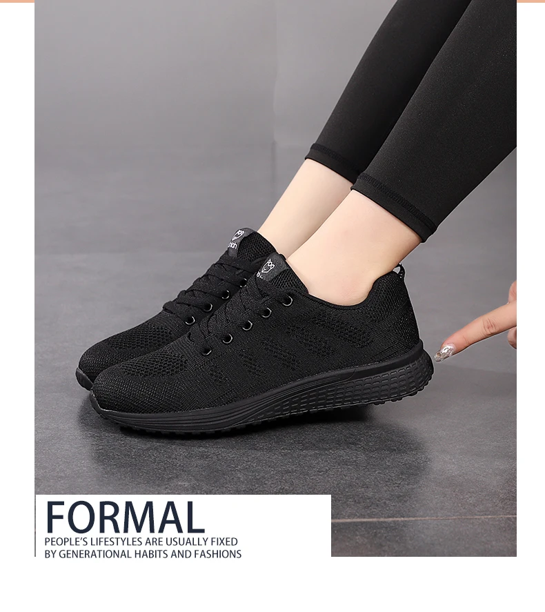 New Sneakers Women Casual Shoes Fashion Breathable Walking Mesh Flat Shoes Women 2026 Tenis Feminino White Ladies sports Shoes