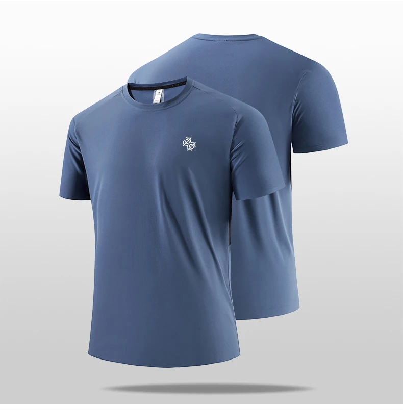 SBWL 2026 Summer Men's New Outdoor Running Fitness Quick Dry Sports T-Shirt High Quality Light Casual Short Sleeve Gym Tops