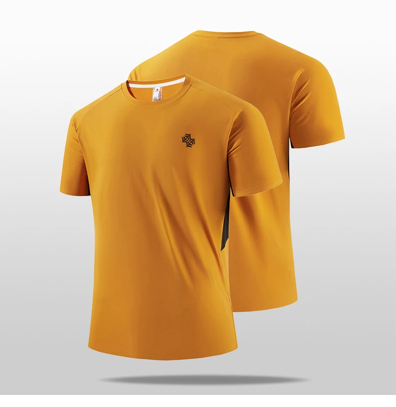 SBWL 2026 Summer Men's New Outdoor Running Fitness Quick Dry Sports T-Shirt High Quality Light Casual Short Sleeve Gym Tops