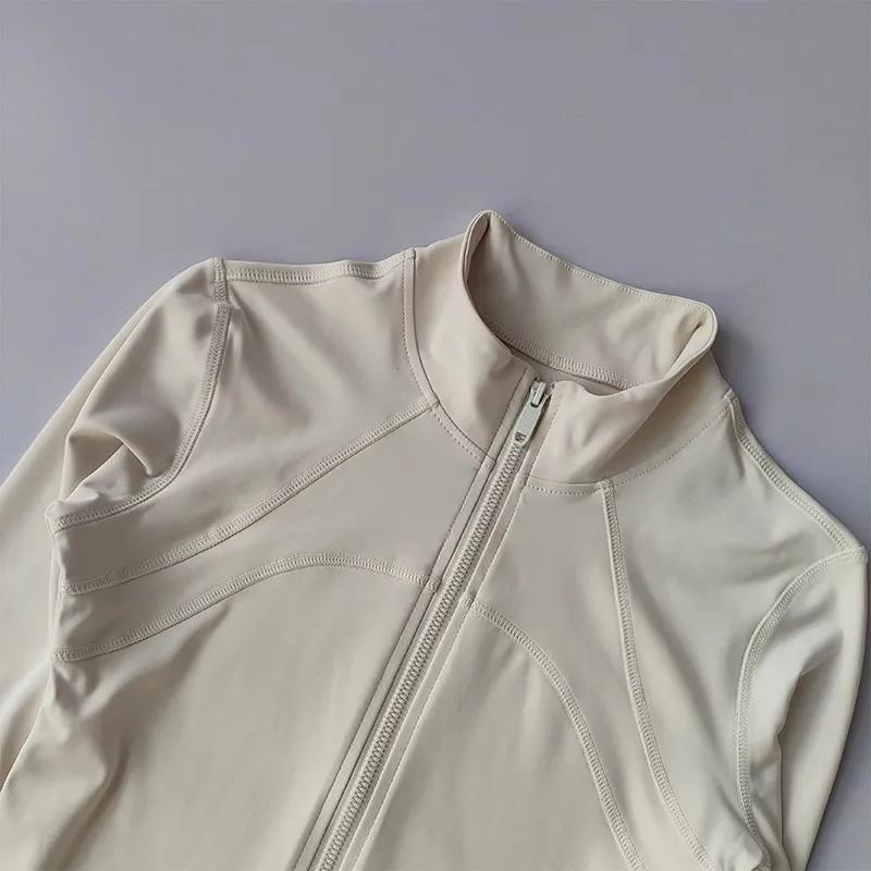 Women's Sports Jackets Long Sleeve Sports Jacket Quick-drying Running Training Coat Fitness Top Gym Jacket Workout Sweatshirt