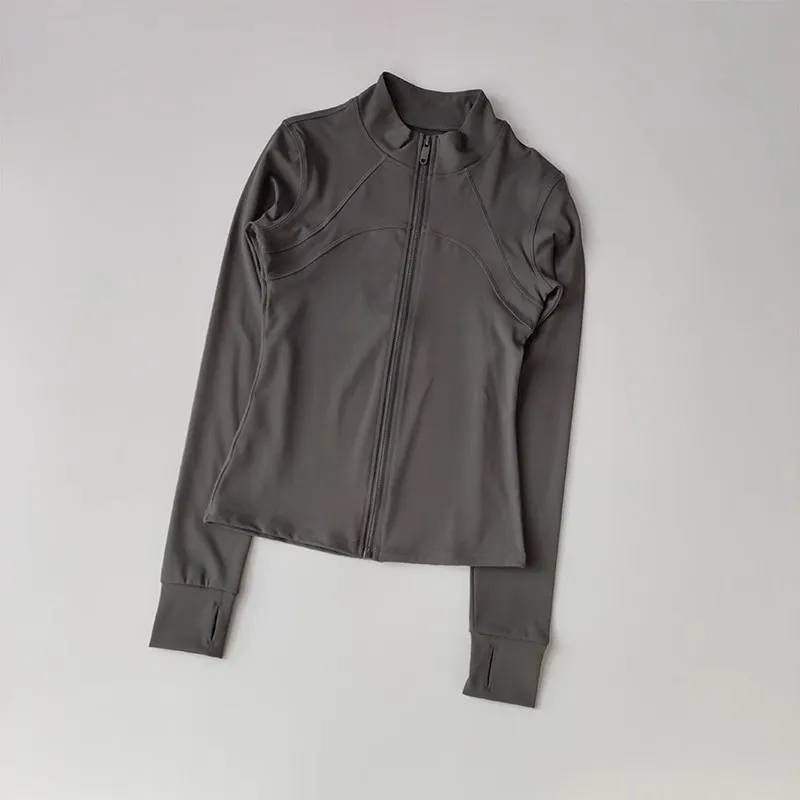 Women's Sports Jackets Long Sleeve Sports Jacket Quick-drying Running Training Coat Fitness Top Gym Jacket Workout Sweatshirt