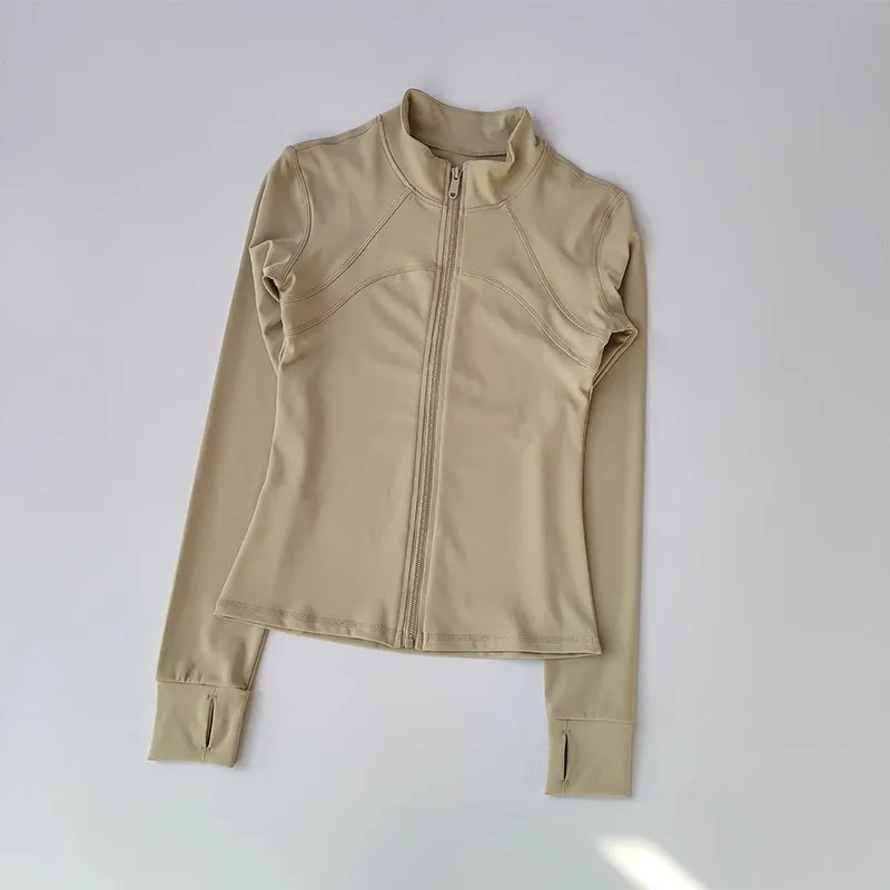 Women's Sports Jackets Long Sleeve Sports Jacket Quick-drying Running Training Coat Fitness Top Gym Jacket Workout Sweatshirt