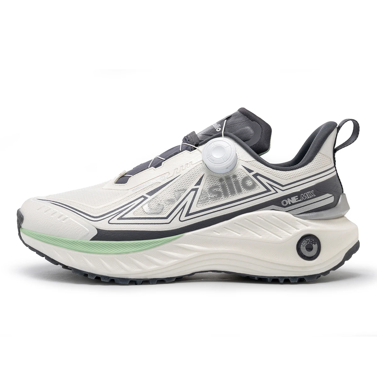 ONEMIX Outdoor Running Sneakers Men Elastic Trail Shoes Lightweight Breathable Women Sneakers Couple Casual Shoes