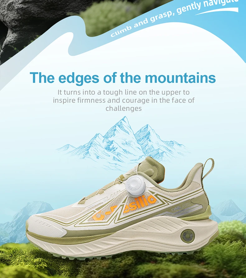 ONEMIX Outdoor Running Sneakers Men Elastic Trail Shoes Lightweight Breathable Women Sneakers Couple Casual Shoes
