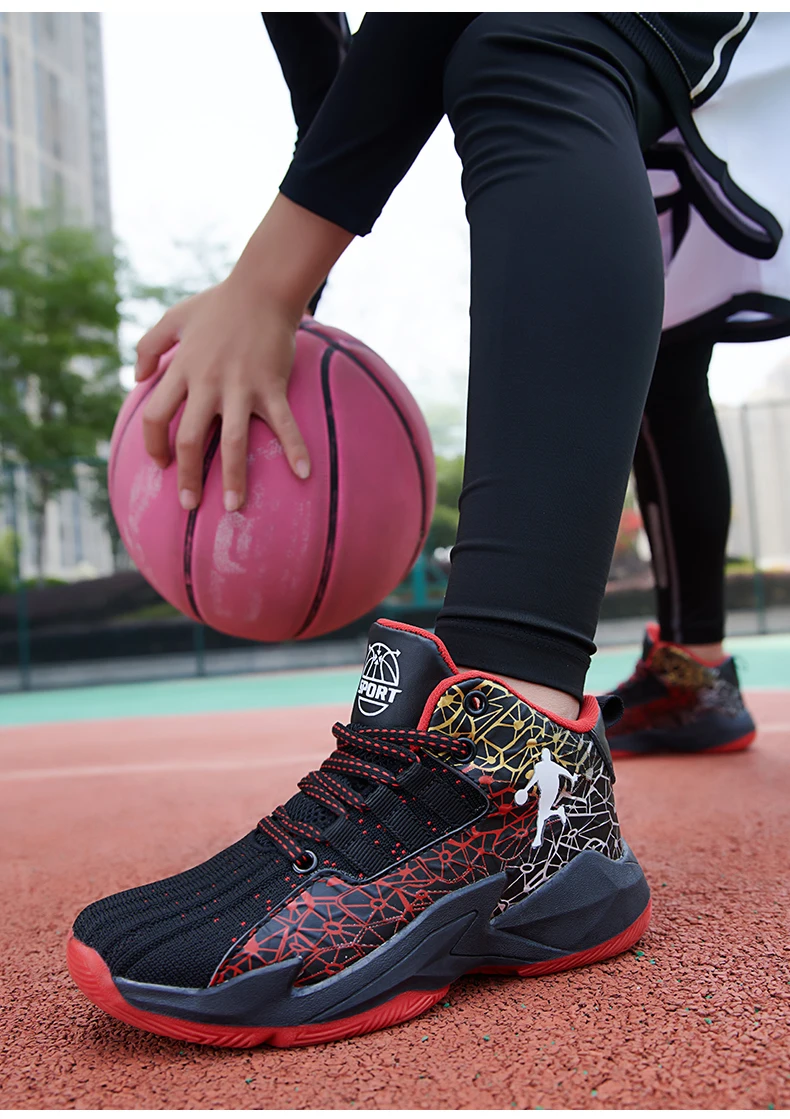 Men Basketball Shoes Non-Slip Casual Kyrie Lrving Basketball High-quality Student Sneakers Male Athletic Sports Training Shoes