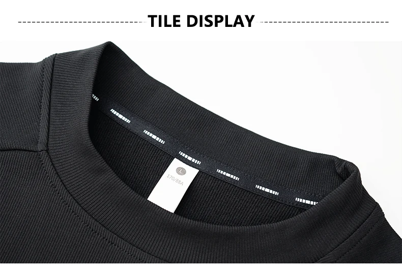SBWL Autumn and Winter High Quality Outdoor Sports Warm Inside with Elastic Long Sleeve T-Shirt Running Fitness Base Shirt Tops