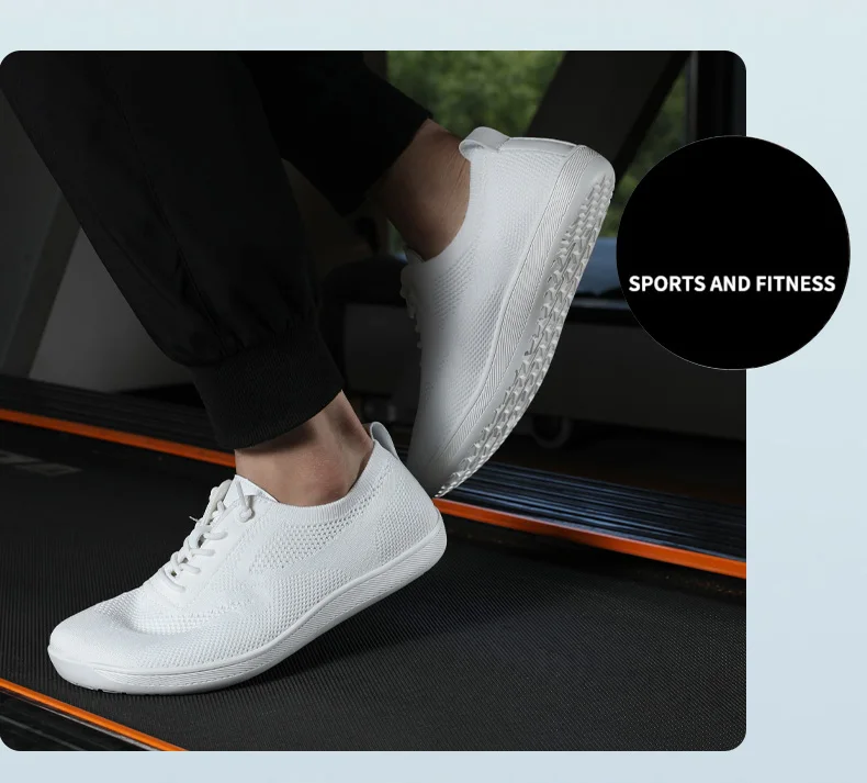 Men's Wide Barefoot Shoes Casual Unisex Minimalist Sneakers Zero Drop Outdoo Running Climbing Sneaker Ventilation Non Slip Shoes