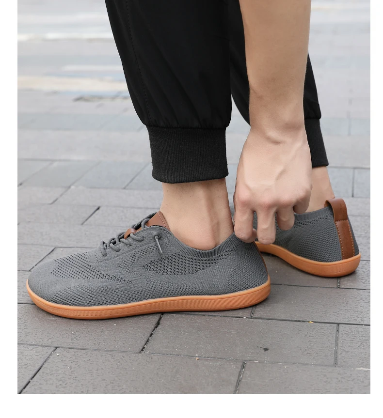 Men's Wide Barefoot Shoes Casual Unisex Minimalist Sneakers Zero Drop Outdoo Running Climbing Sneaker Ventilation Non Slip Shoes