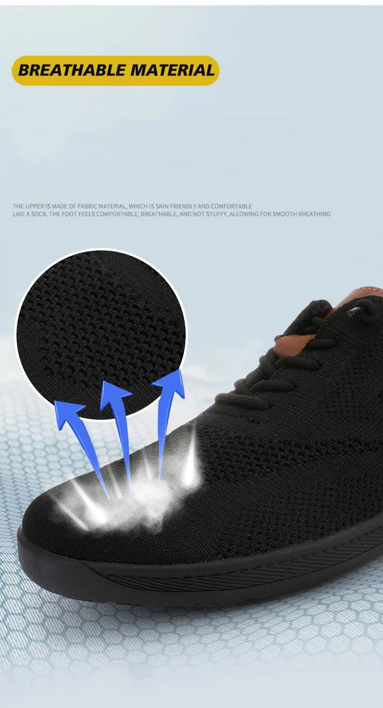 Men's Wide Barefoot Shoes Casual Unisex Minimalist Sneakers Zero Drop Outdoo Running Climbing Sneaker Ventilation Non Slip Shoes