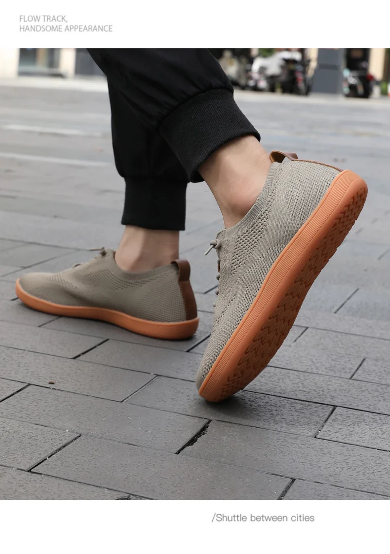 Men's Wide Barefoot Shoes Casual Unisex Minimalist Sneakers Zero Drop Outdoo Running Climbing Sneaker Ventilation Non Slip Shoes