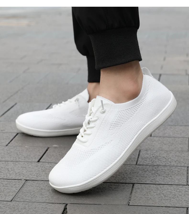 Men's Wide Barefoot Shoes Casual Unisex Minimalist Sneakers Zero Drop Outdoo Running Climbing Sneaker Ventilation Non Slip Shoes