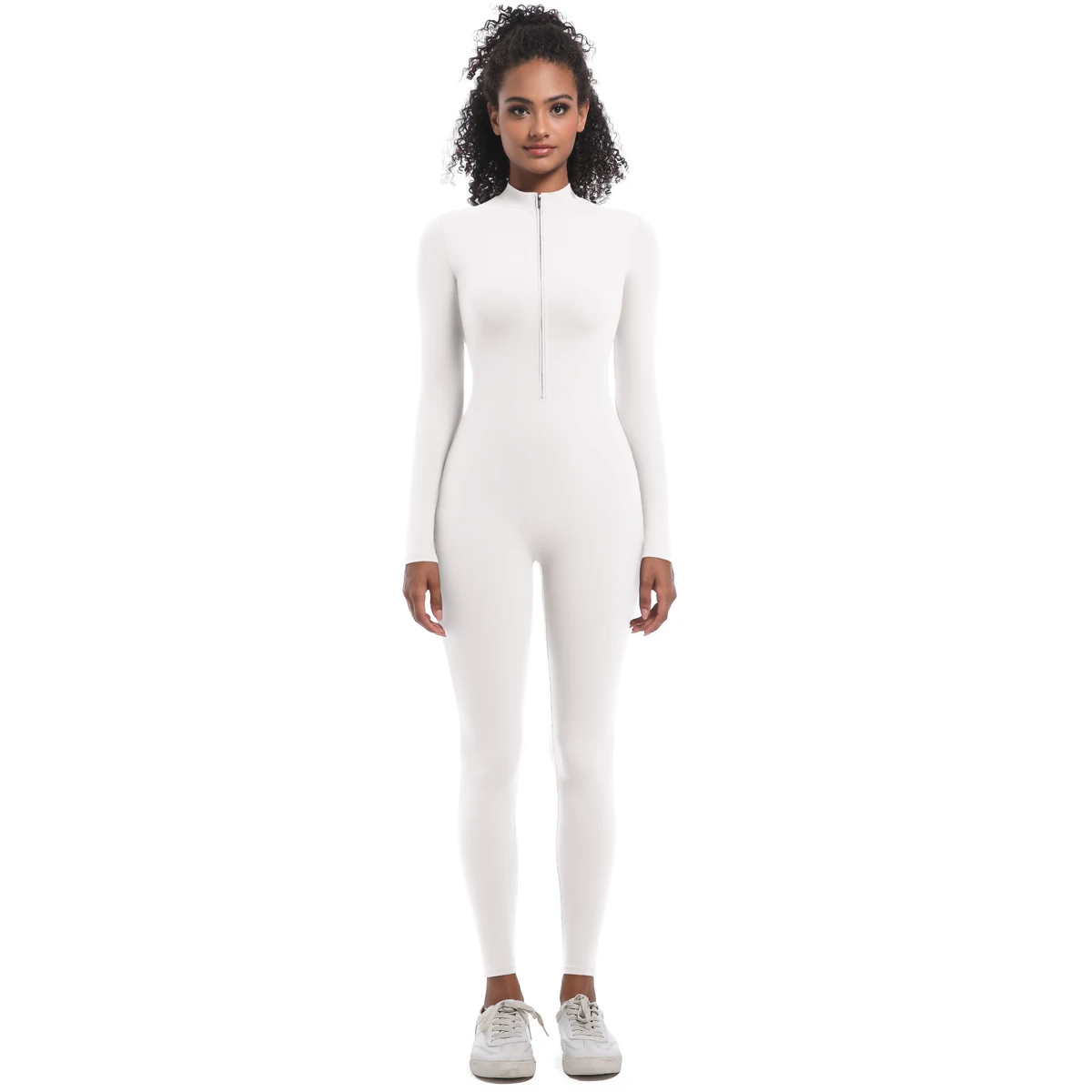 Women's Jumpsuit Women's Sports Shapewear Seamless Slim Fit Long Sleeve Sports Bodysuit Fitness Sports Bodysuit Yoga Suit