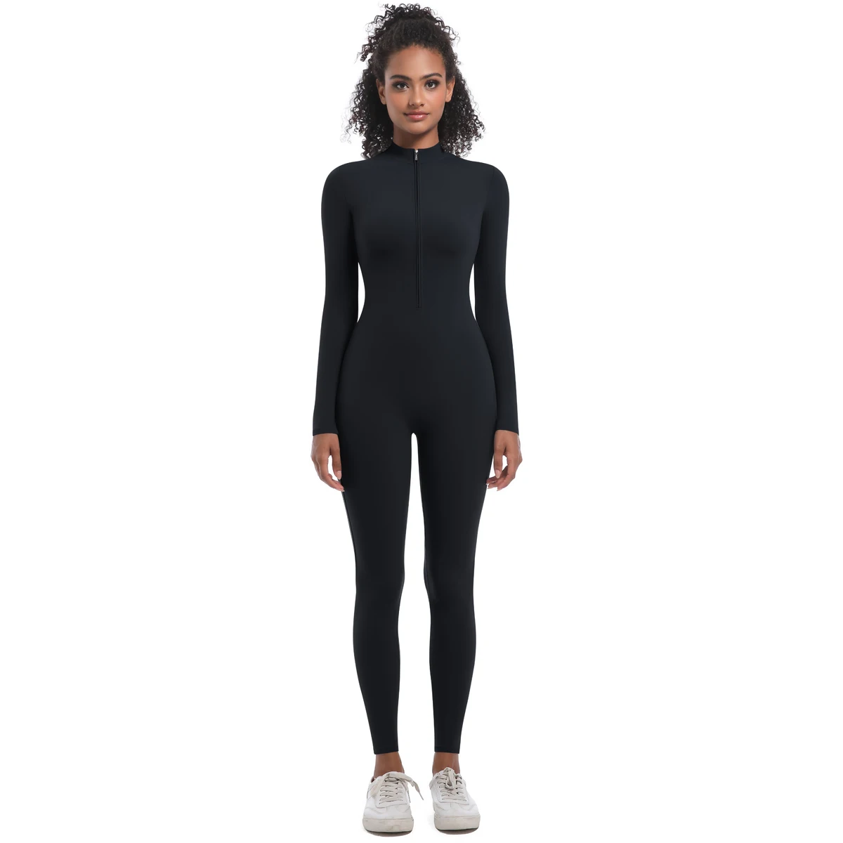 Women's Jumpsuit Women's Sports Shapewear Seamless Slim Fit Long Sleeve Sports Bodysuit Fitness Sports Bodysuit Yoga Suit