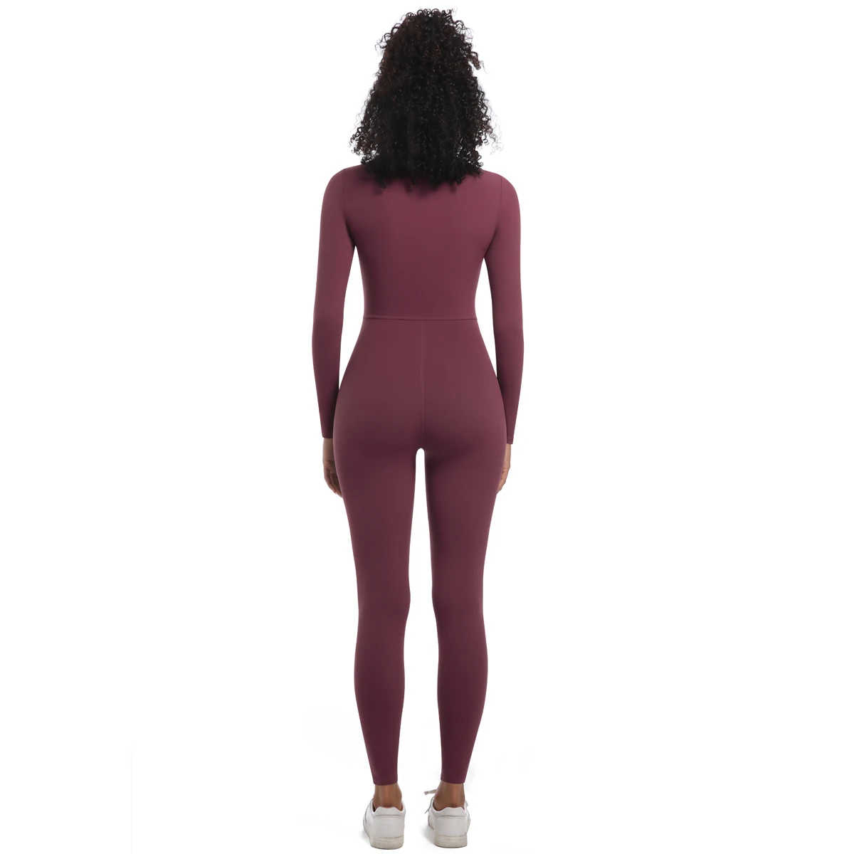 Women's Jumpsuit Women's Sports Shapewear Seamless Slim Fit Long Sleeve Sports Bodysuit Fitness Sports Bodysuit Yoga Suit