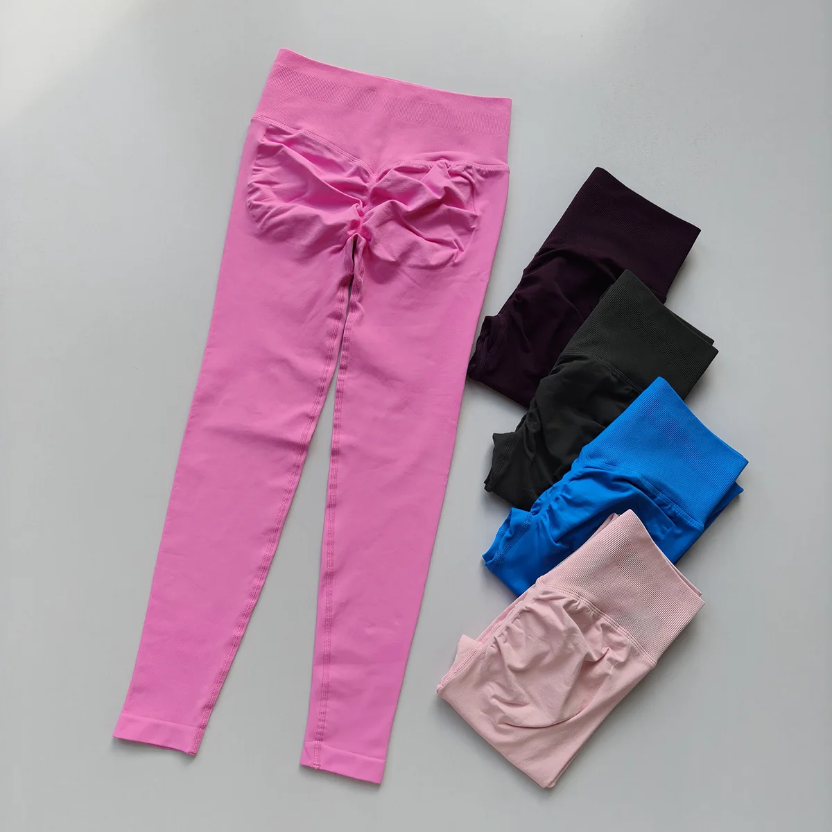 High Waist Gym Legging Seamless Yoga Leggings Push-Up Sport Tights for Women High Elastic Fitness Running Pants Hip Lift Gymwear