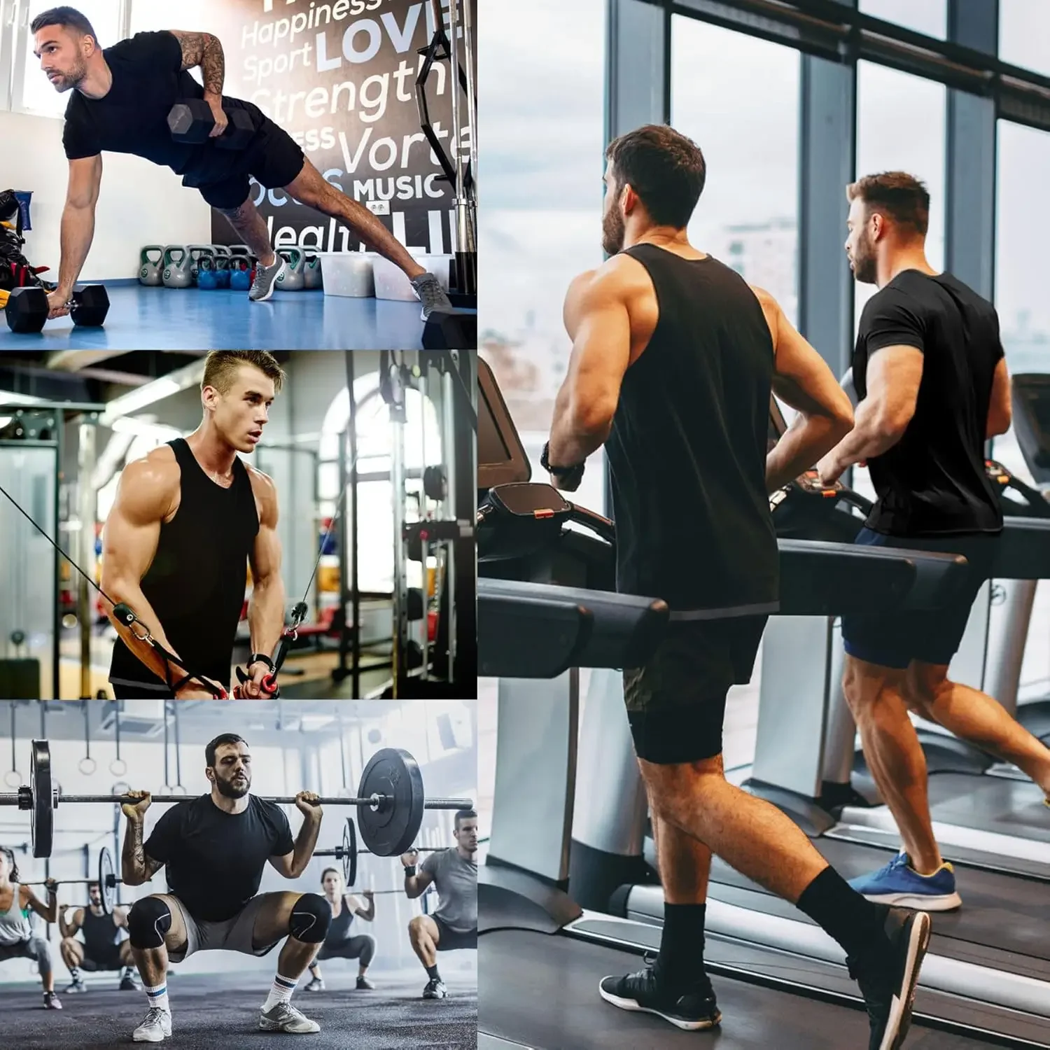 1PC Sauna Shirt for Men, Short Sleeve Sauna Sweat Body Shaper Mens Sauna Vest Gym Exercise Tank Top
