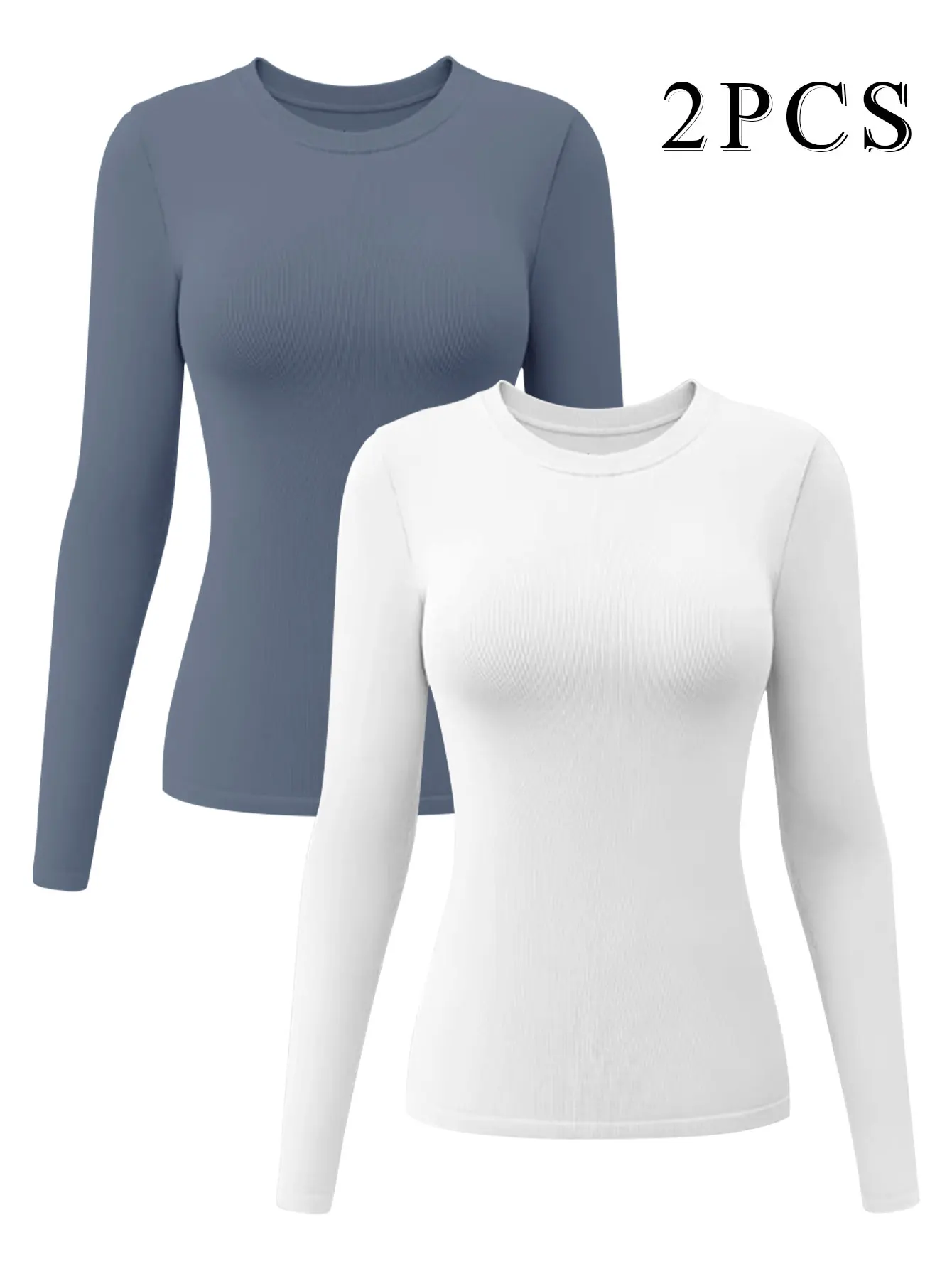 CZGUKE Women's Long Sleeve Fitness T-shirt Yoga Shirt Soft Sports Fitness Four Seasons Breathable Running Sports Slimming Top