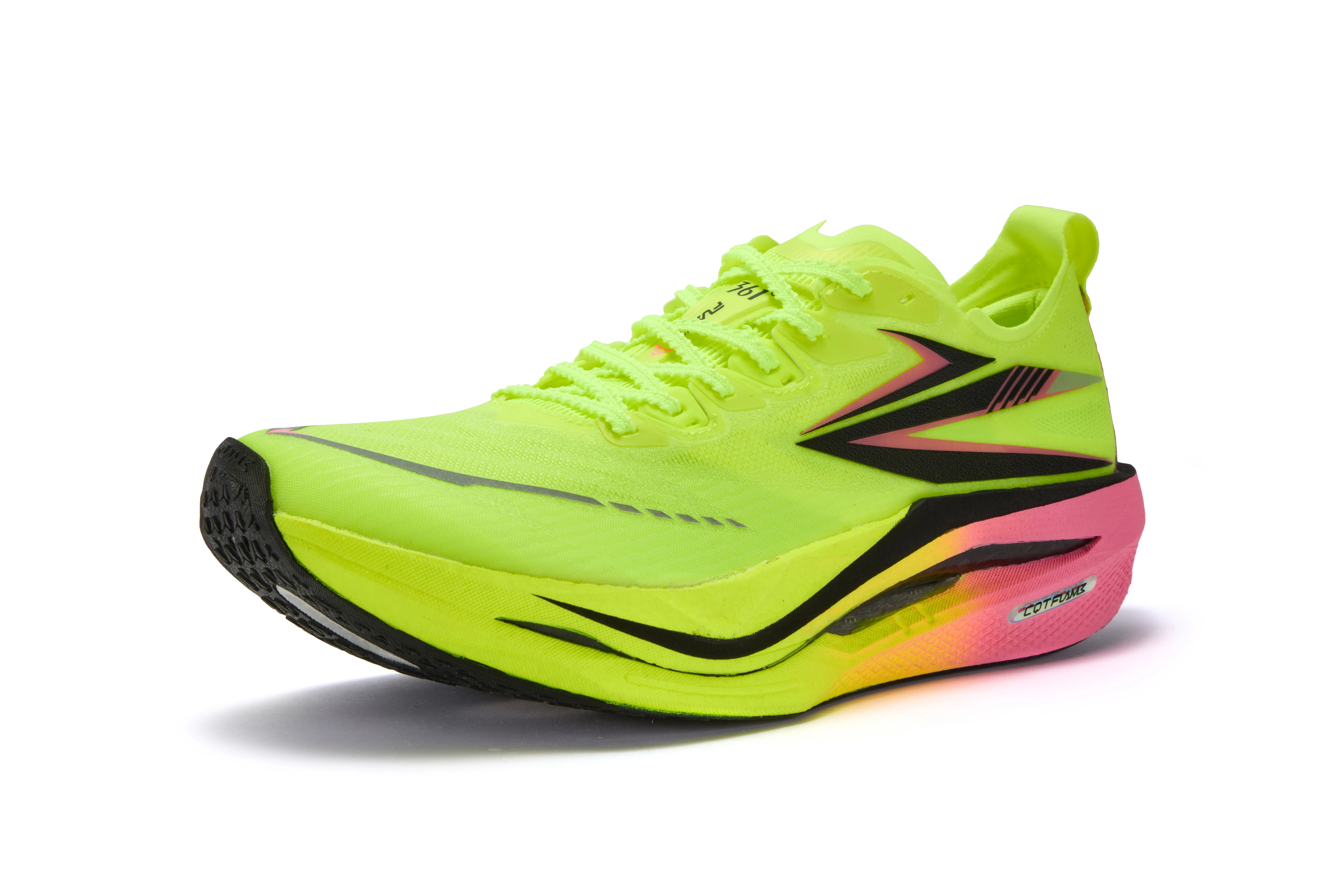 361 Degrees Flame 5 Men's Running Shoes Carbon Plate Breathable Stable Rebound Grippy Durable Marathon Male Sneakers 672612213