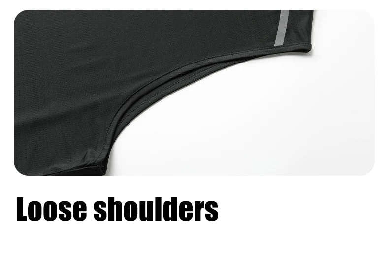 Ippolich Running Vest Summer Quick Drying Fitness Vest Reflective Breathable Elastic Sleeveless T-shirts Gym Clothing Man Sports