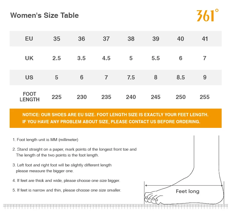 361 Degrees Women's Running Sports Shoes Shock Absorption Rebound All-match Fashion Comfortable Sneakers Male 682232237